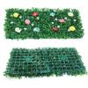 DIY Simulation Flower Plant Sheet Eternal Life Artificial Grass Backdrop Wall  Home Garden Fence