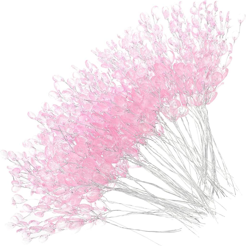 Искусственный белый кристалл акриловая капля воды ручной работы свадебные букеты венок заколка для волос DIY подарок фестивальный декор аксессуар