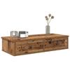 VidaXL Wall Shelf with Drawers Old Wood Engineered Wood 859957