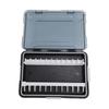 Squid Jig Hook Storage Case Container ABS Plastics Transparent Lid Squid Bait Lure Organizer Box Tackle Box for Sea