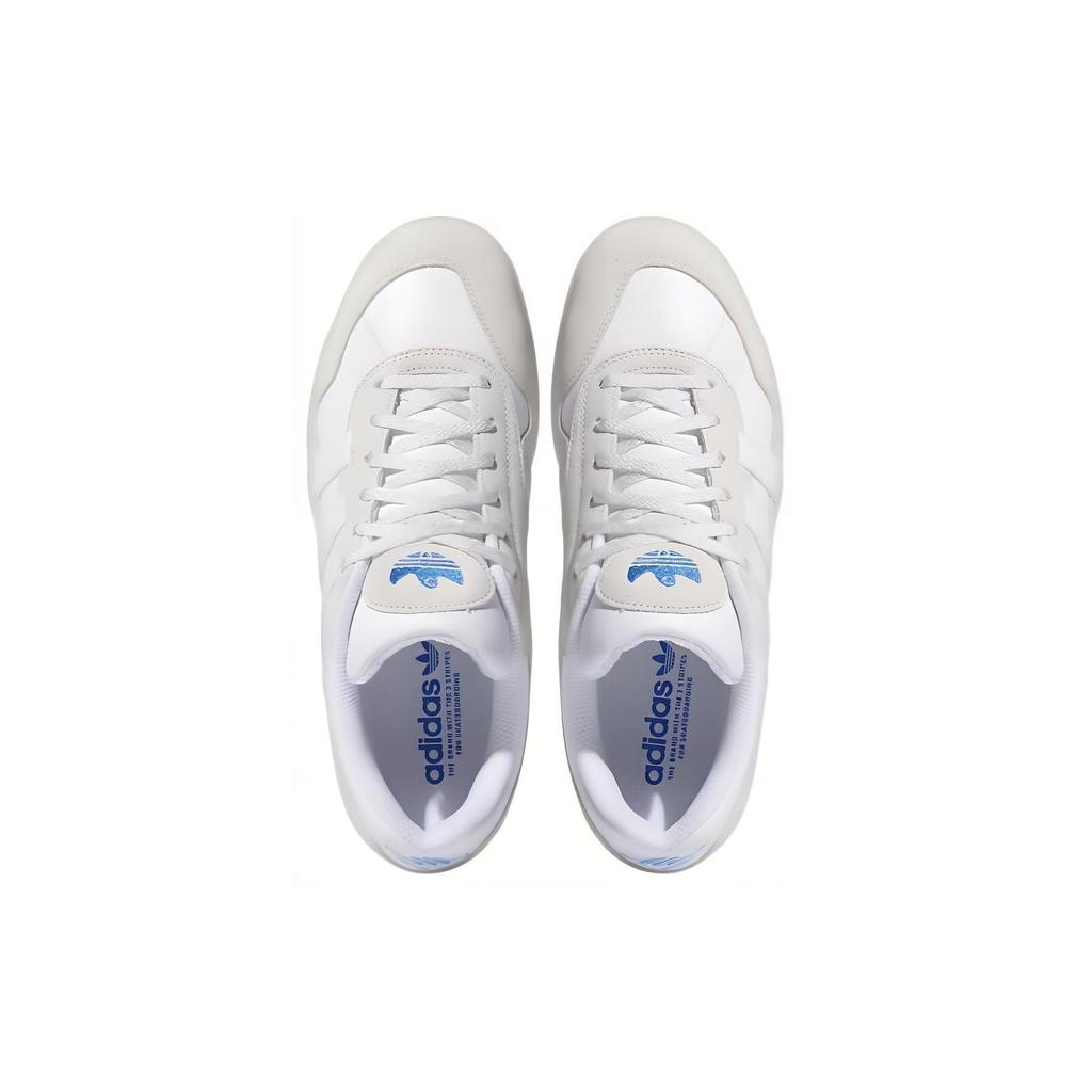 Mark Gonzales x adidas Aloha Super Кристально-белые кроссовки унисекс Облачно-белый Синяя птица IE0657