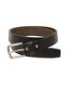 [SHIPS] SHIPS любой базовый кожаный ремень HORWEEN Мужской 718130005 Черный 90