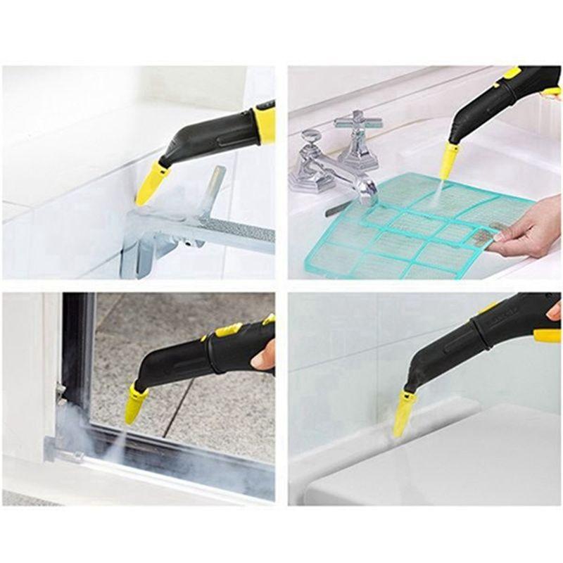 Насадка-скребок для окон AEE4 Круглая щетка Паровой комплект Для Karcher SC2 SC3 SC4 SC5 SC7 Пароочиститель Деталь Удаление стойких пятен