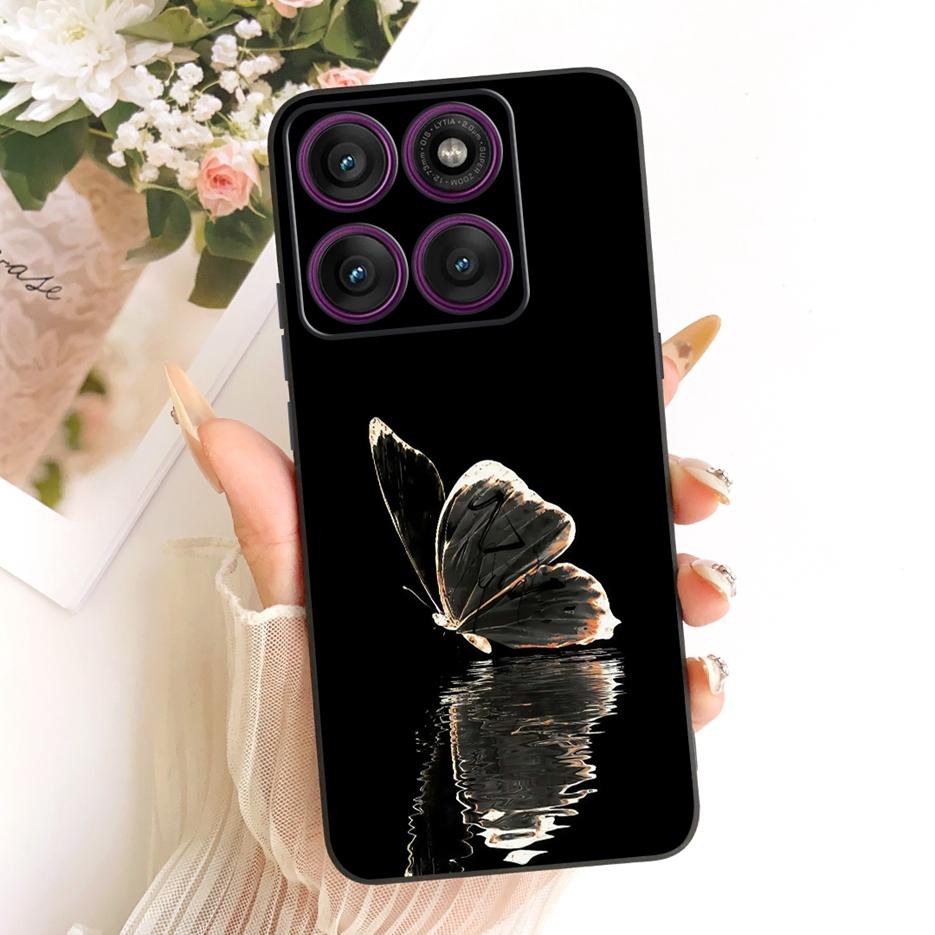 Для Motorola Edge 60 Fusion Чехол Edge60 S Роскошный Конфетный Расписной Чехол Мягкий Силиконовый Чехол Для Motorola Edge 60 Pro Edge60 5G Корпус