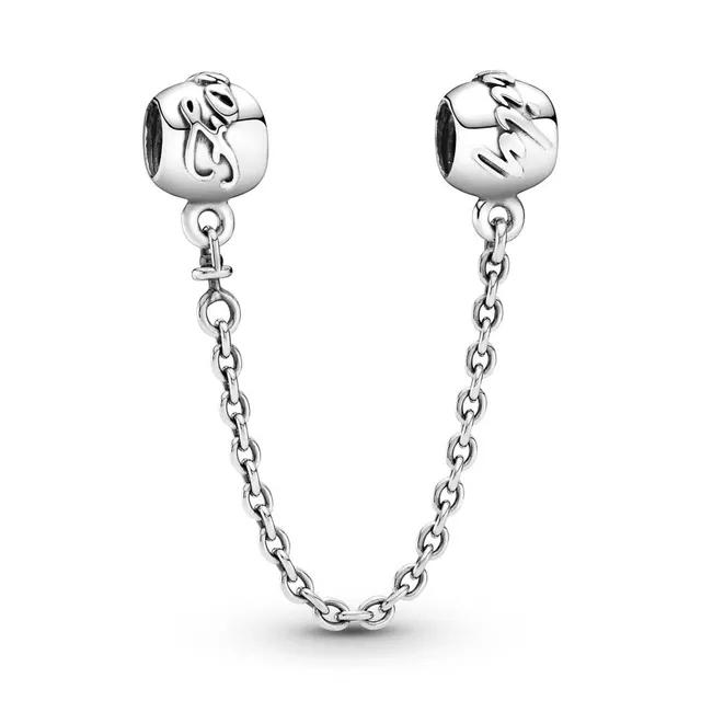 Новый S925 Стерлингового Серебра Сверкающее Паве Корона О Дерево Защитная Цепочка Шарм Шарм Подходит Оригинальный Браслет DIY Женские Ювелирные Изделия Подарок