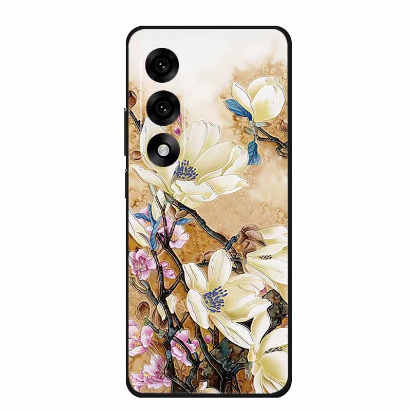 3D Emboss Case For OnePlus Nord 5 Phone Case Flowers Silicone Soft Back Cover Coque For OnePlus Ace 5 Ultra Nord 5 Case Funda