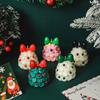1PC Soy Wax Handmade Fragrance Gifts Bow Christmas Tree Xmas Candle Atmosphere Tree Shape Ornaments Multiple Options Available