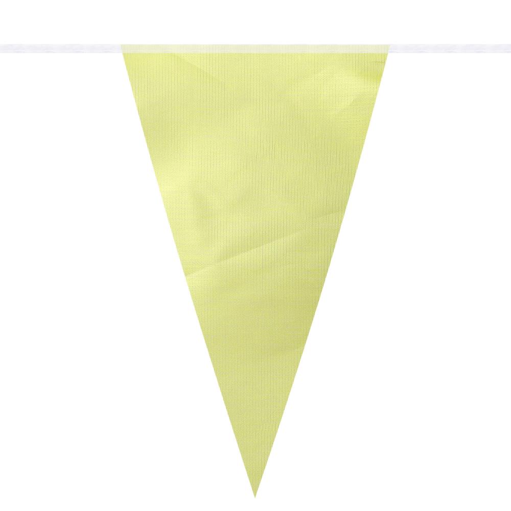 Nylon Fabric Decor Outdoor Multicolored Bunting Banner Pennant 100M Triangle Flags