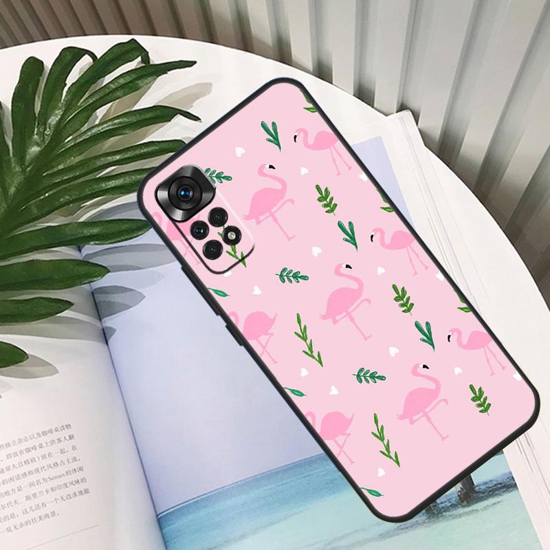 Flamingo Bird Case For Xiaomi Redmi Note 9 8 10 11 12 Pro Note 11S 10S 9S Redmi 12C 9C 10A 10C Back Cover