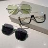 Fashion Oversized Retro Square Sunglasses Men Women  Double Bridge Shades Eyewear  Design Uv400 Sun Glasses