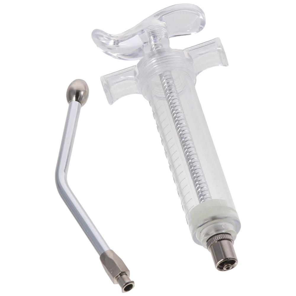 Plastic Reusable Goats Syringe Adjustable Dosage Feeding Syringe  Sheep Baby Goat Supplies