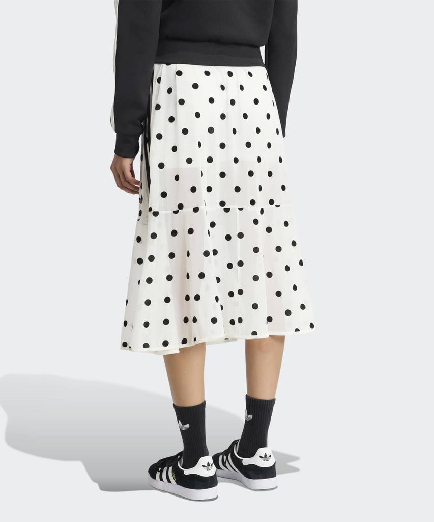ADIDAS Sheer Polka Dot Skirt - White / Kv1176