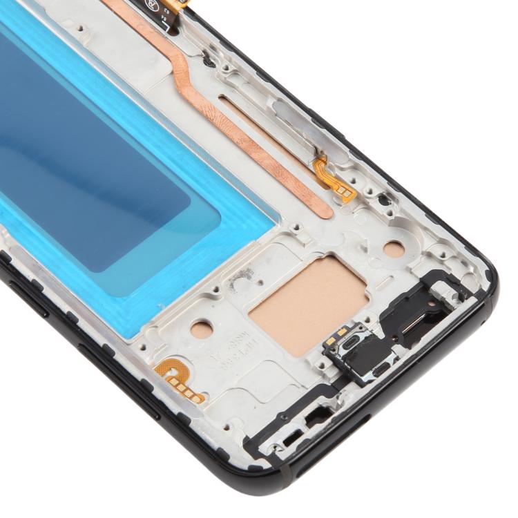 Для Samsung Galaxy S8 SM-G950F 5,7-дюймовый TFT LCD экран с сенсорным слоем, полный комплект assembly с рамкой