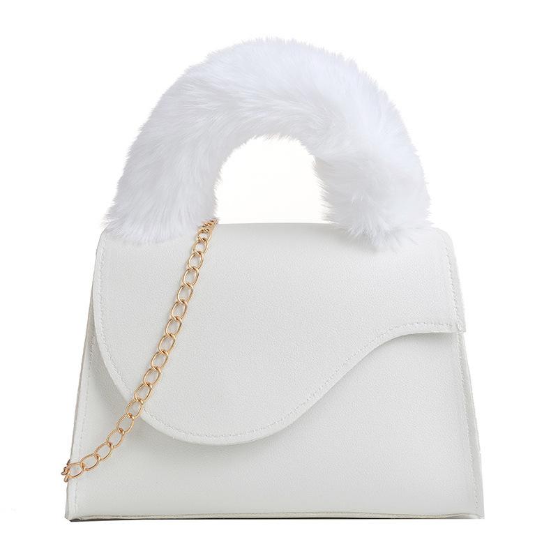 Сумка-мессенджер Plush Handbag Bag Womens Clear Sweet Ladies Messenger Bag