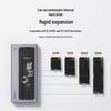 Hagibis Корпус для M.2 NVMe/SATA SSD и док-станция USB-C