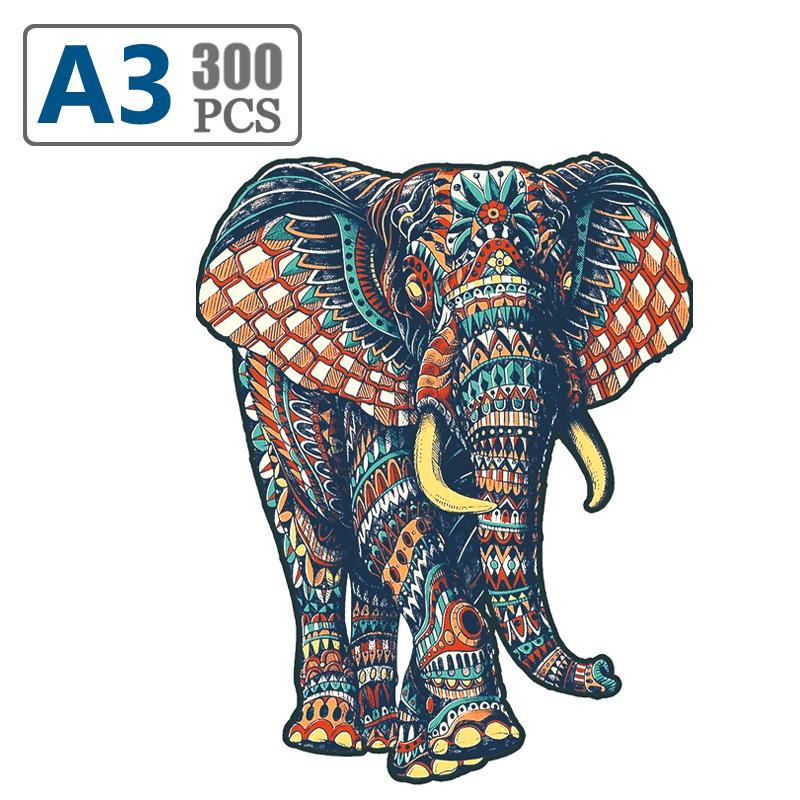 Деревянный пазл-головоломка I. Деревянная головоломка с животными правильной формы. Популярная настольная игрушка для группы животных. Детские игрушки для взрослых. Головоломка.