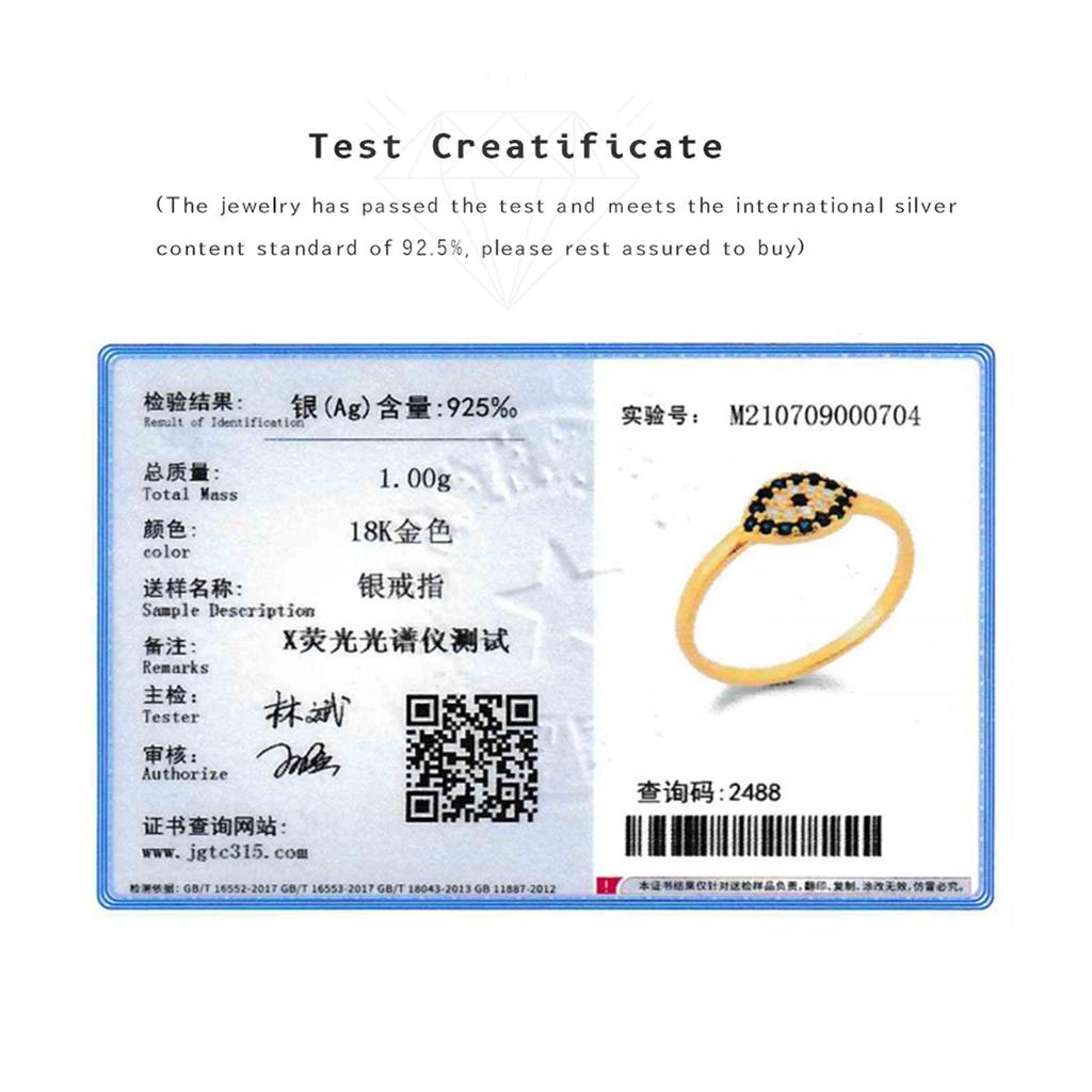 ANDYWEN Кольцо из стерлингового серебра 925 пробы, желтое золото, синий глаз дьявола, счастливое кольцо для женщин, тонкое роскошное кольцо с цирконом, модные высокие ювелирные изделия, подарок