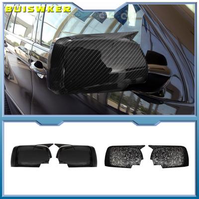 2 шт. Новые накладки на зеркала M Look для BMW X5 E53 1999-2006, глянцевые черные крышки боковых зеркал заднего вида