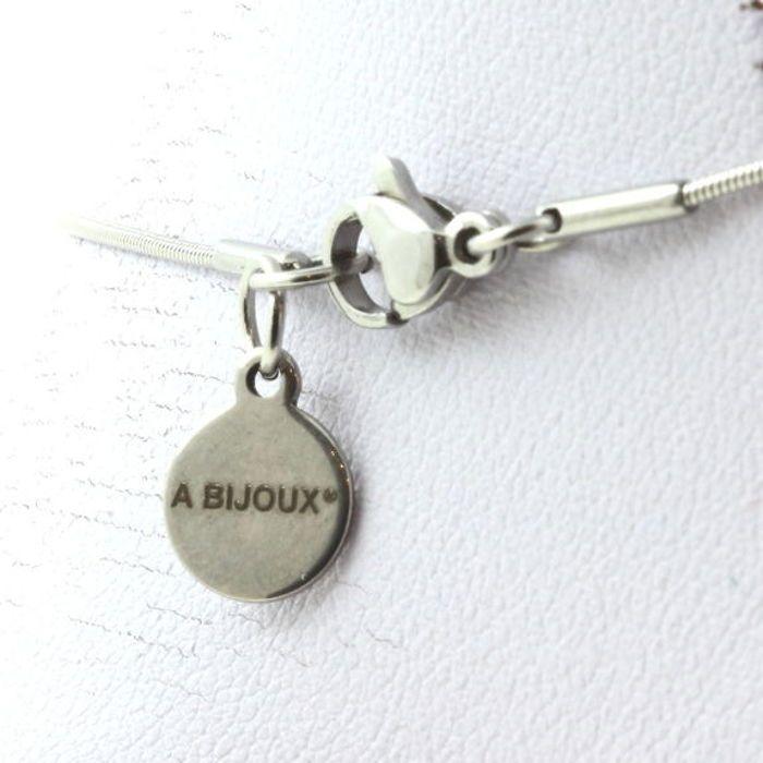 Stones and Minerals. Set Bracelet Necklace 1 Hematite Pearl 8 Mm Steel Chain Customizable Size.