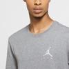 Jordan Jumpman Solid Logo Crew Neck Short Sleeve T-Shirt Men Tops Carbon-Gray AH5297-091