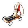 Students Kids DIY Electric Wind Car Model Physical Experiments Technology Toys Self-enhancement In Entertainment Novelty