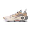 Li Ning WOW 10 Way Of Wade 10 Низкие Баскетбольные Кроссовки Мужские Песочный Коричневый ABAS083-20