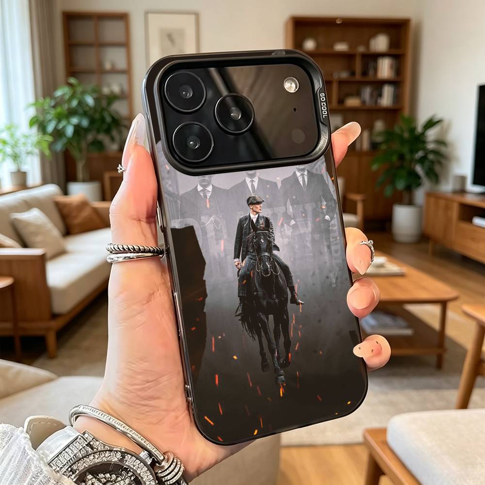 Peaky Blinders Movie  Phone Case For iPhone 17,16,15,14,13,12,11 Plus,Pro Max,XS,Colorful Silver Phone case Funda Cover