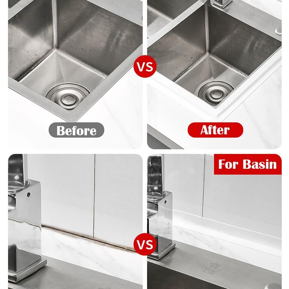 Двойная полоса герметика для кухни, устойчивая к плесени, профессиональная уплотнительная лента для бытовых нужд