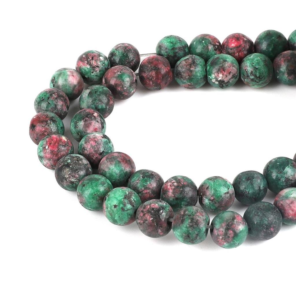 Бусины из натурального камня круглые бусины для изготовления украшений своими руками браслет ожерелье ножной браслет