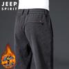 JEEP SPIRIT Men's Autumn/Winter Corduroy Business Casual Pants