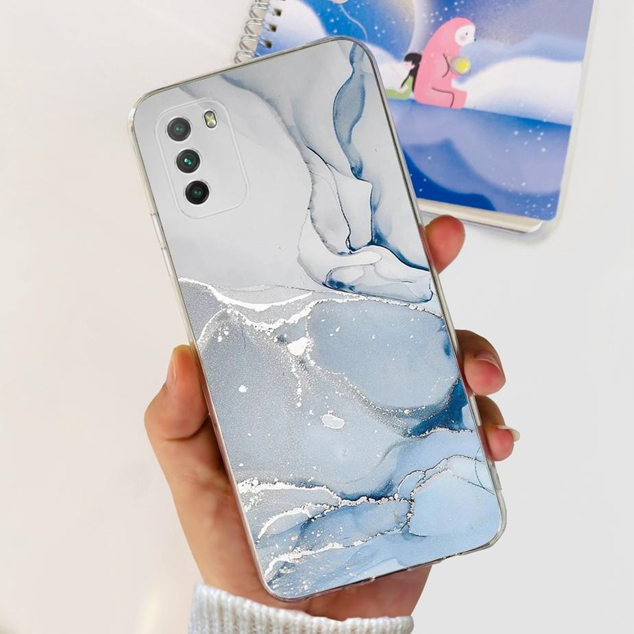 Для Xiaomi Poco M3 Чехол PocoM3 Pro Новый Модный Расписной Чехол Мягкий Силиконовый Чехол для Телефона Для Xiaomi Poco M3 Pro PocoM3 Fundas Coque