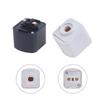 Two Wire Track Joint Connector White Black Metal Halide Lamp Fittings Track Light Parts