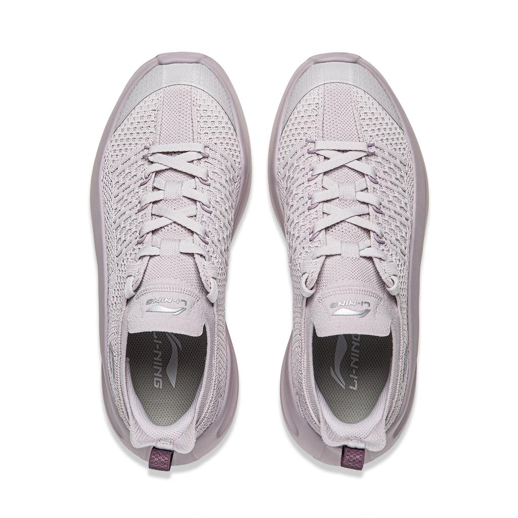 Li Ning Cloud Wave Слипоны Амортизирующие Скользкие Устойчивые к истиранию Легкие Низкие Повседневная Обувь Женская AGLW052-2