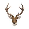 Woobia Голова животного настенное украшение олень 41 x x 51 см кукольная фигурка украшение животное садовое украшение олень H15170 19.5