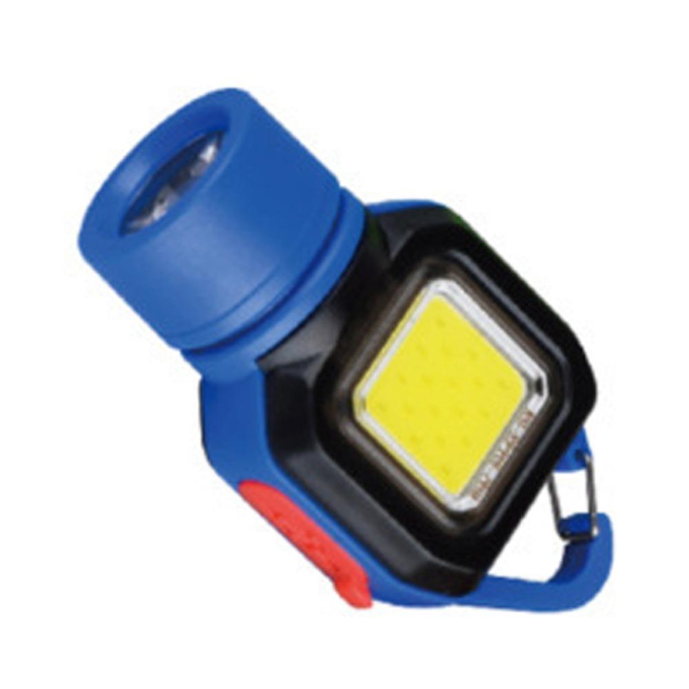 Portable Outdoor Flashlight Keychain Bright LED Mini Light Keychain Camping