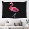 Розовый фламинго гобелен настенный лист цветная картина цифровая печать гобелен гостиная спальня украшение дома