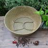 23/27/32cm Rattan Woven Hanging Flower Basket Collapsible Hanging Planter Eco-Friendly Home Clothes Storage Daily Storage Supply