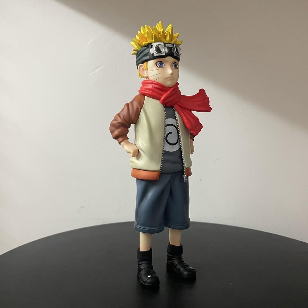 Uzumaki Naruto Pvc Figure With Swap Double Head For Collectors And Anime Fans