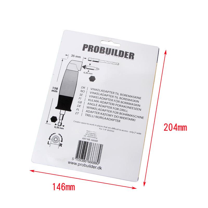 Удлинитель для дрели и отвертки под прямым углом 90 градусов