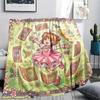 Cardcaptor Sakura Print Flannel Blanket, Ultra Soft High Quality All Seasons Warm Throw, Home Decor Cozy Blanket, Perfect Christmas Gift