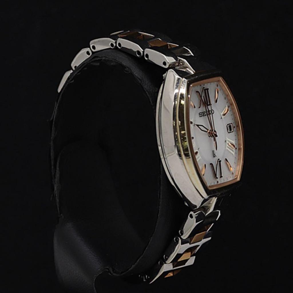 [USED] Seiko Lucia Women's Watch SSQW028 Radio-Controlled with Box