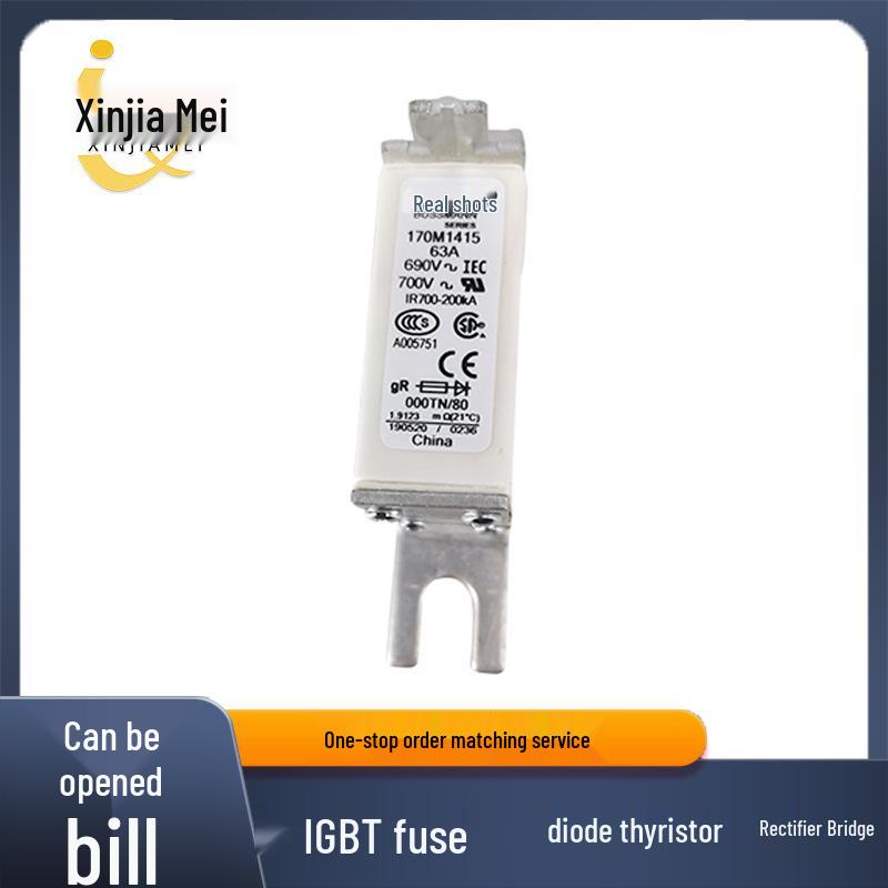 Brand New 170M1415/170M1416 Fast-Blow Fuse - Original Electronic Components, Bulk Discount Available