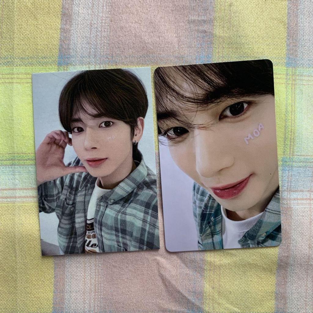 [Б/У] TXT Fan Live MOAZONE FC Бонус Япония Выступление Коллекционные Карточки (2) Тэхён