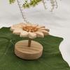 Refillable Wooden Daisy Essential Oil Diffuser DIY Fireless Aromatherapy Diffuser  Sleep Aid