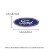 Автомобильная наклейка Ford New 2025 Горячая наклейка-значок на руль автомобиля Для Ford Focus 2 Mk3 F150 Mondeo Max Fusion Ranger Escort E