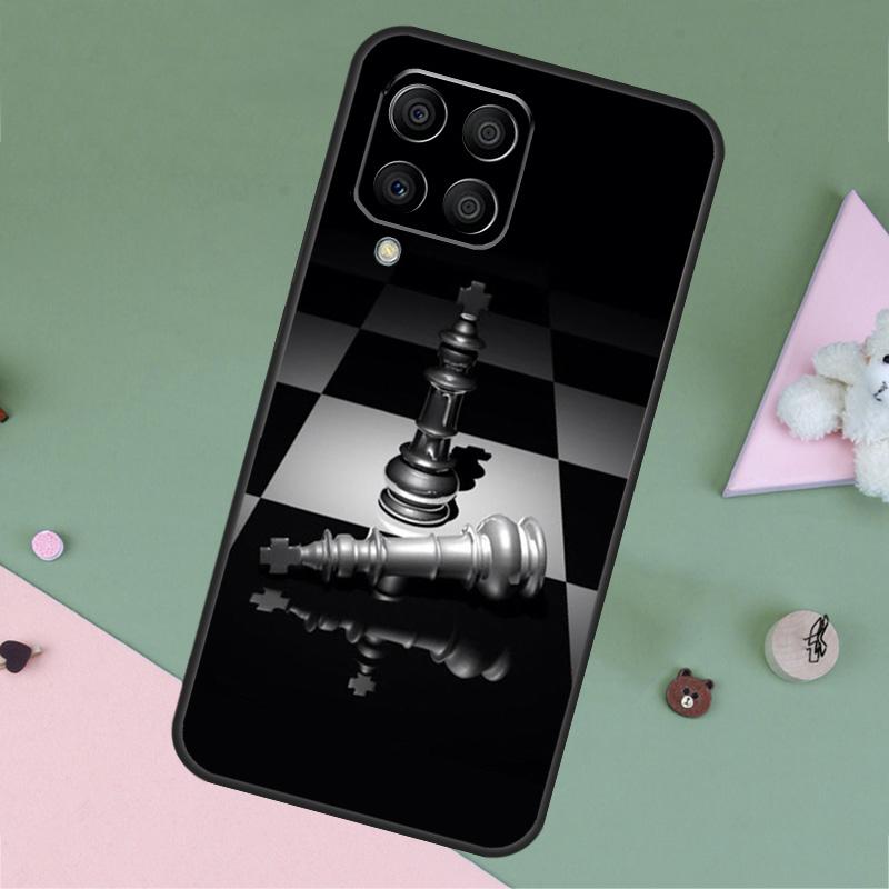Шахматные Фигуры Для Samsung Galaxy M11 M21 M31 M12 M13 M14 M15 M35 M34 M54 M33 M53 M32 M52 M06 M16 M55 Чехол