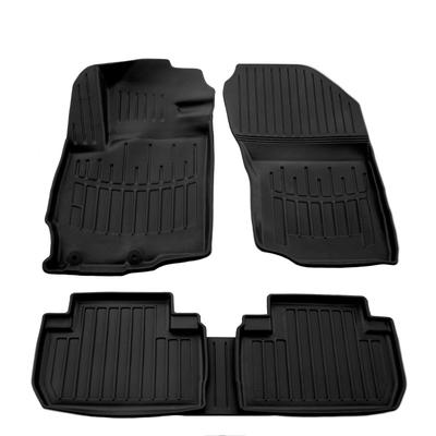 Коврики 3D (5 шт, полиуретан) для Mitsubishi Outlander 2012-2021 гг