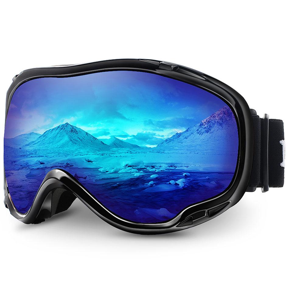 MAXJULI Ski Googles Protective UV Anti-Fog Snow Goggles for Men Women Youth M1 for Daily Use for Daily Use for Daily Use