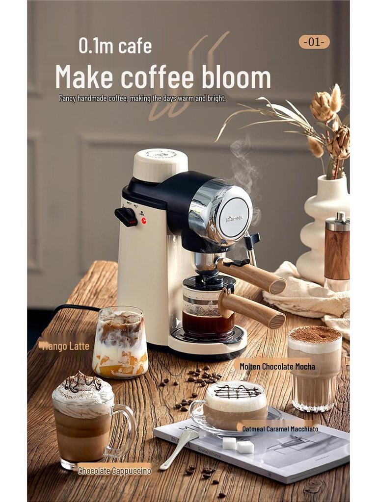 Полуавтоматическая кофеварка Little Bear KFJ-A02R2 для дома и офиса.