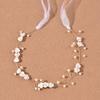 Girls Hair Accessories Headpiece Handmade Headwear Bride Headbands Pearl Hair Vine